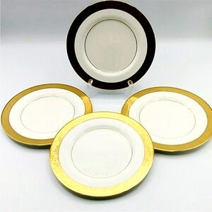 COPY- Set of 4 Mikasa Harrow Bone China, Bread & Butter Plates